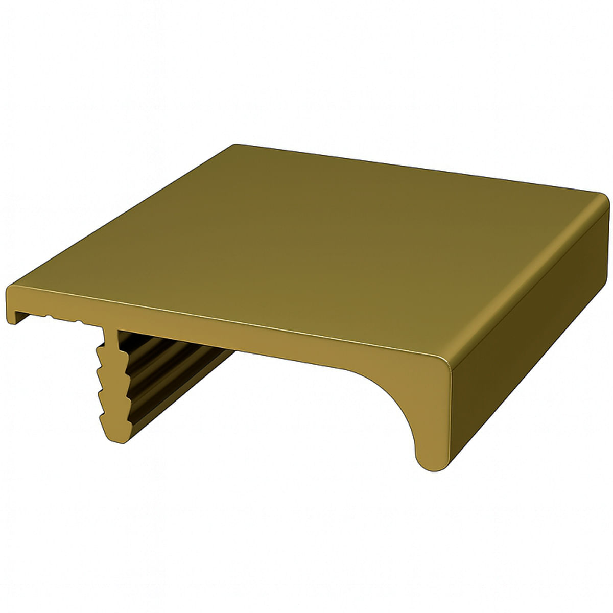 Puxador Perfil Rm-140 3 Metros Para 18mm Inox Polido Rometal 45610_0